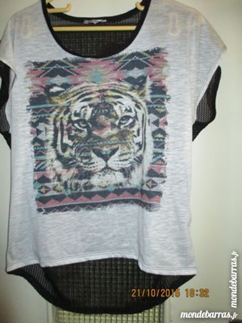 Tee shirt Kwoman XL motif lion 3 Alfortville (94)