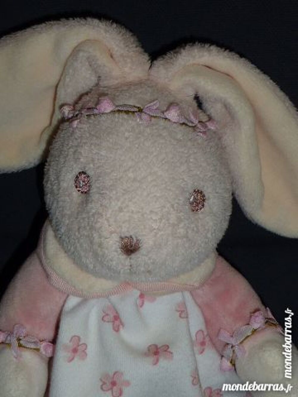 KALOO doudou lapin lilirose grelot Puériculture