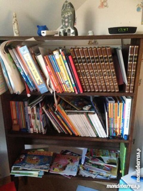 Bibliothque chne massif 60 Harnes (62)