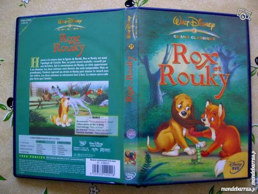 Rox et Rouky - Coffret Disney Blu Ray Prestige by Graphuss on DeviantArt