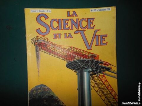 science et vie N� 159 de septembre 1930 5 Gr�zieu-la-Varenne (69)