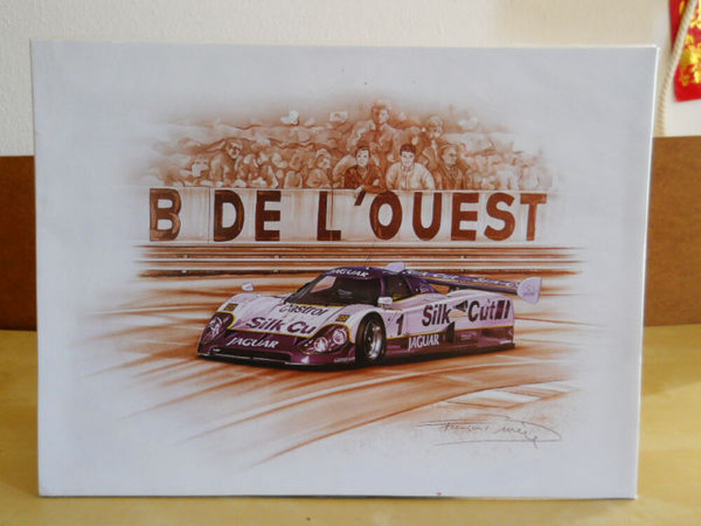 Jaguar XJR-Le Mans 1990 Edition d'art F. BRUERE 