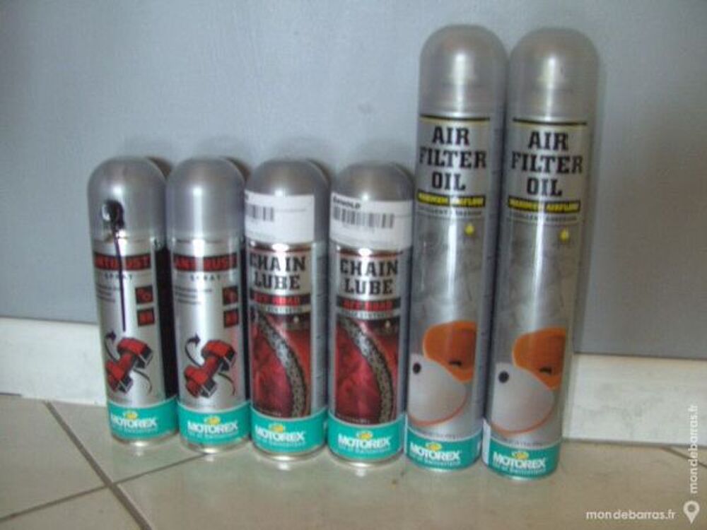 Lubrifiant de chaine,filtre &agrave; air,d&eacute;grippant Bricolage