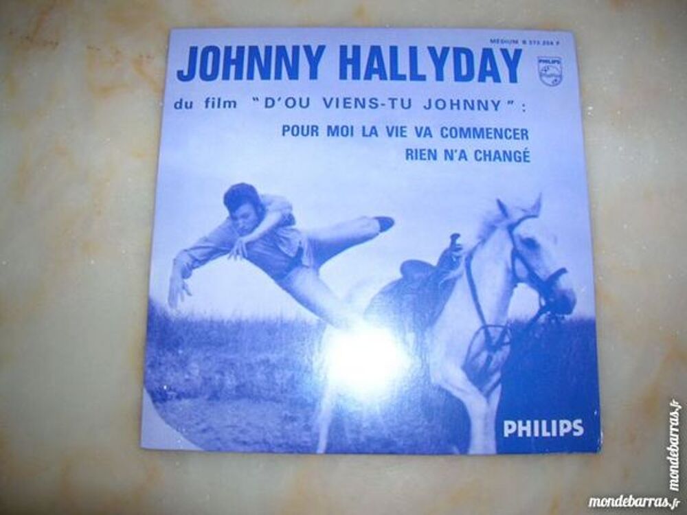 CD JOHNNY HALLYDAY Rien n'a chang&eacute; CD et vinyles