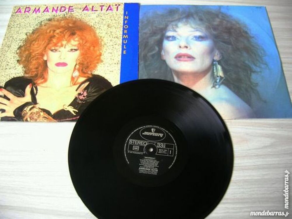 33 TOURS ARMANDE ALTAI Informule CD et vinyles