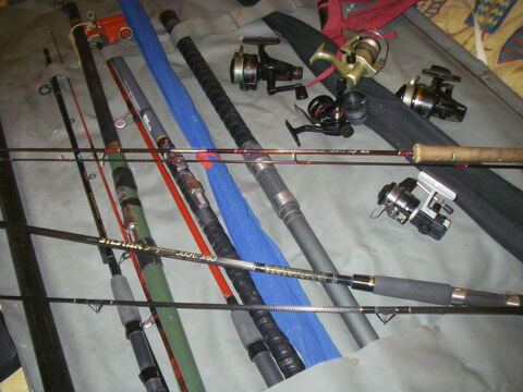 moulinets et cannes  pche 0 Divion (62)