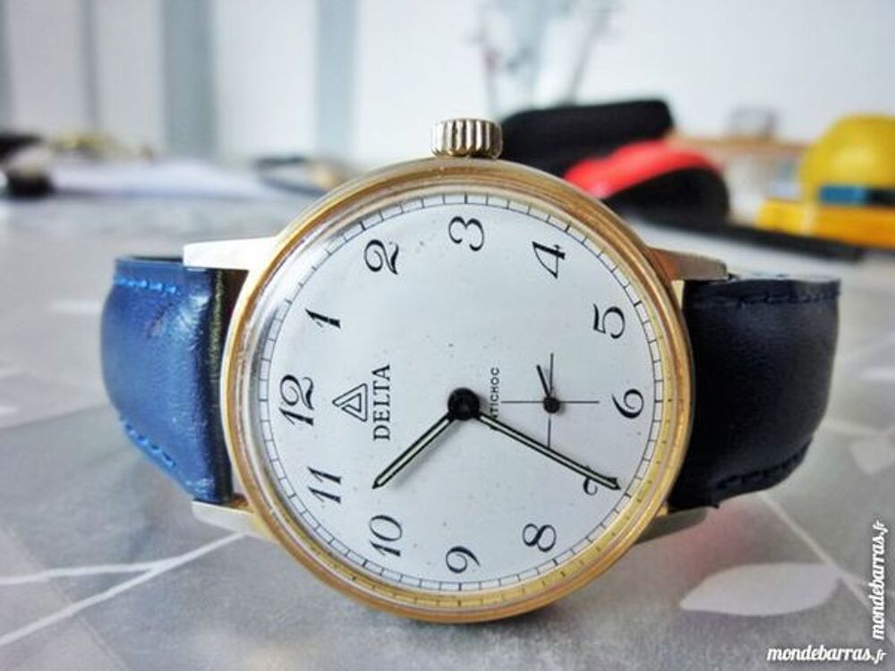 DELTA Cupillard 233-68 montre m&eacute;canic 1960 MEC0028 Bijoux et montres