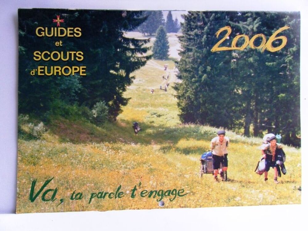 CALENDRIER 2006 GUIDES &amp; SCOUTS D'EUROPE 