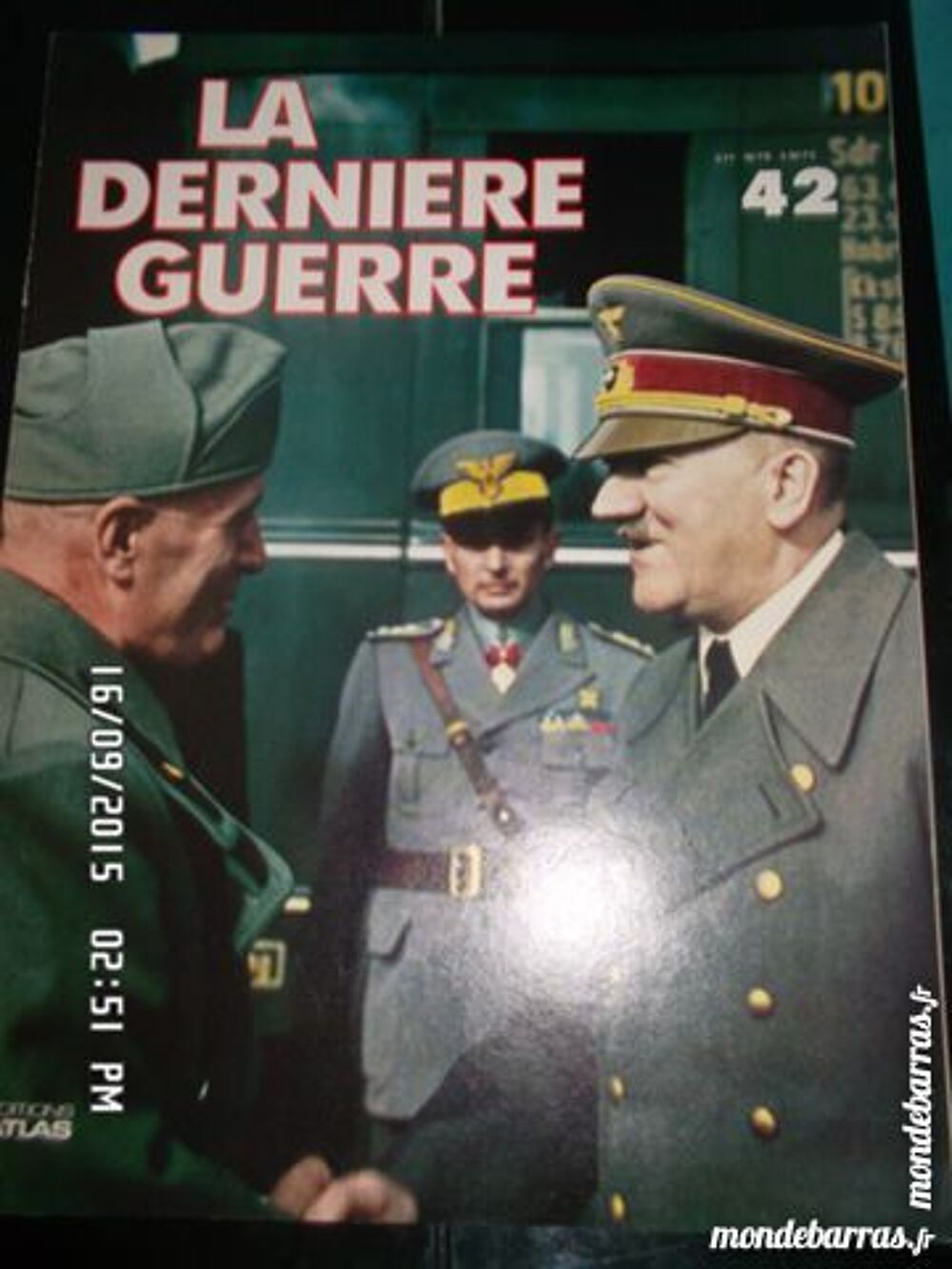 encart N&deg;42 VOL.3 la derni&egrave;re guerre kiki60230 Livres et BD