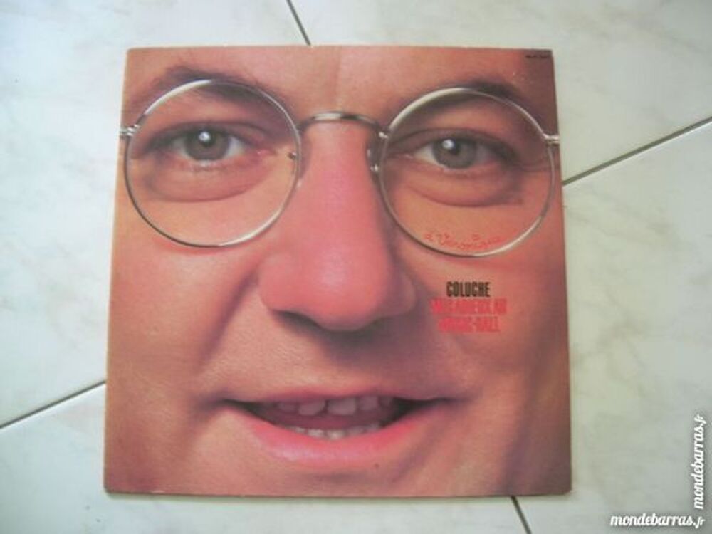 33 TOURS COLUCHE Mes adieux au music-hall CD et vinyles