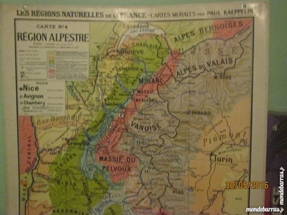 cartes de g&eacute;ographie 