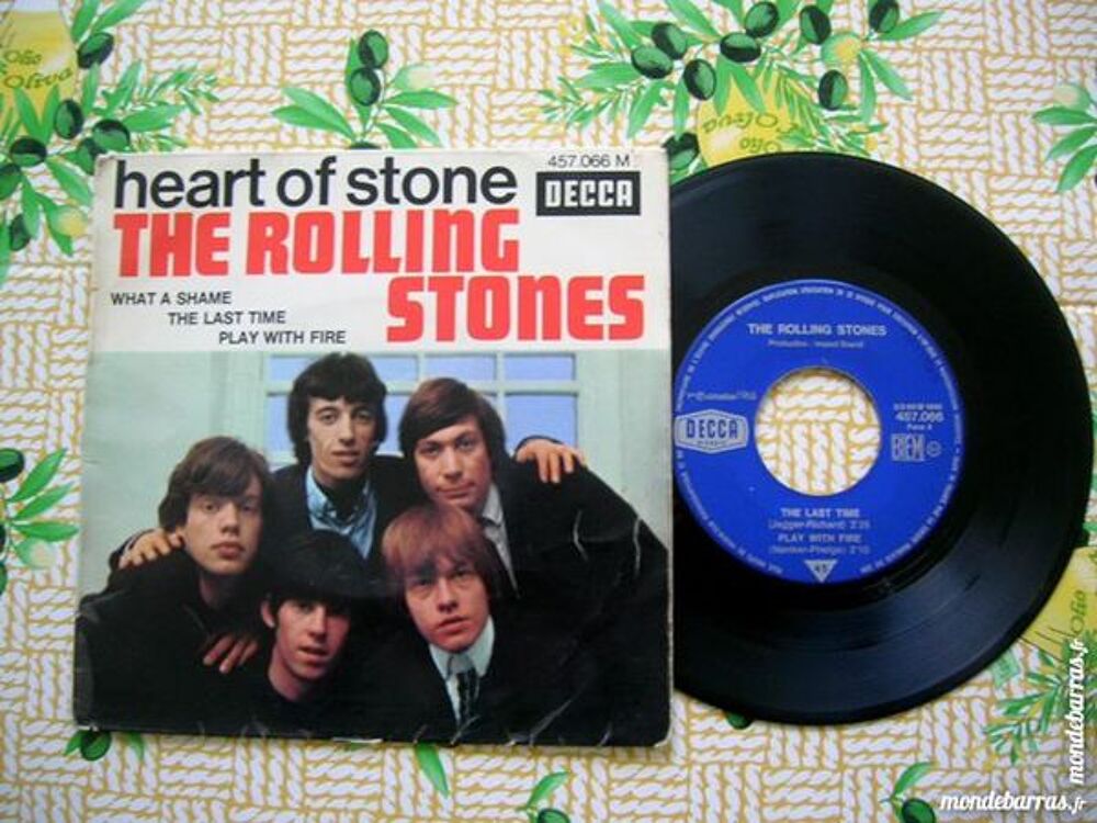 EP THE ROLLING STONES Heart of stone CD et vinyles