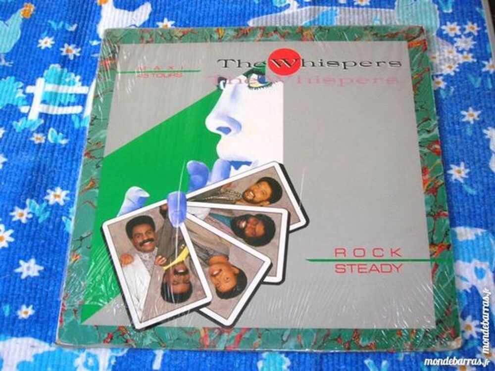 MAXI 45 TOURS THE WHISPERS Rock steady CD et vinyles