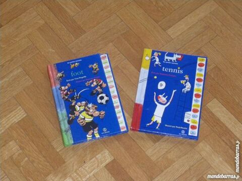 Lot de 2 carnets �Tennis + foot� 3 Tours (37)