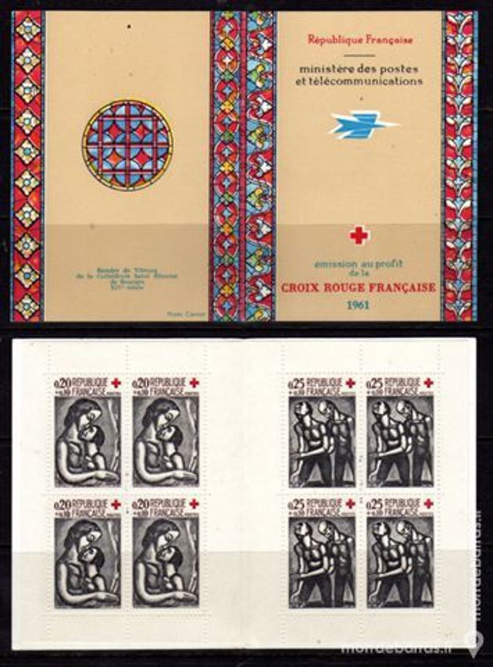 N&deg; 2010 - CARNET CROIX ROUGE 1961 