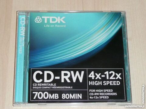 CD-RW REENREGISTRABLE TDK 1 Escalquens (31)