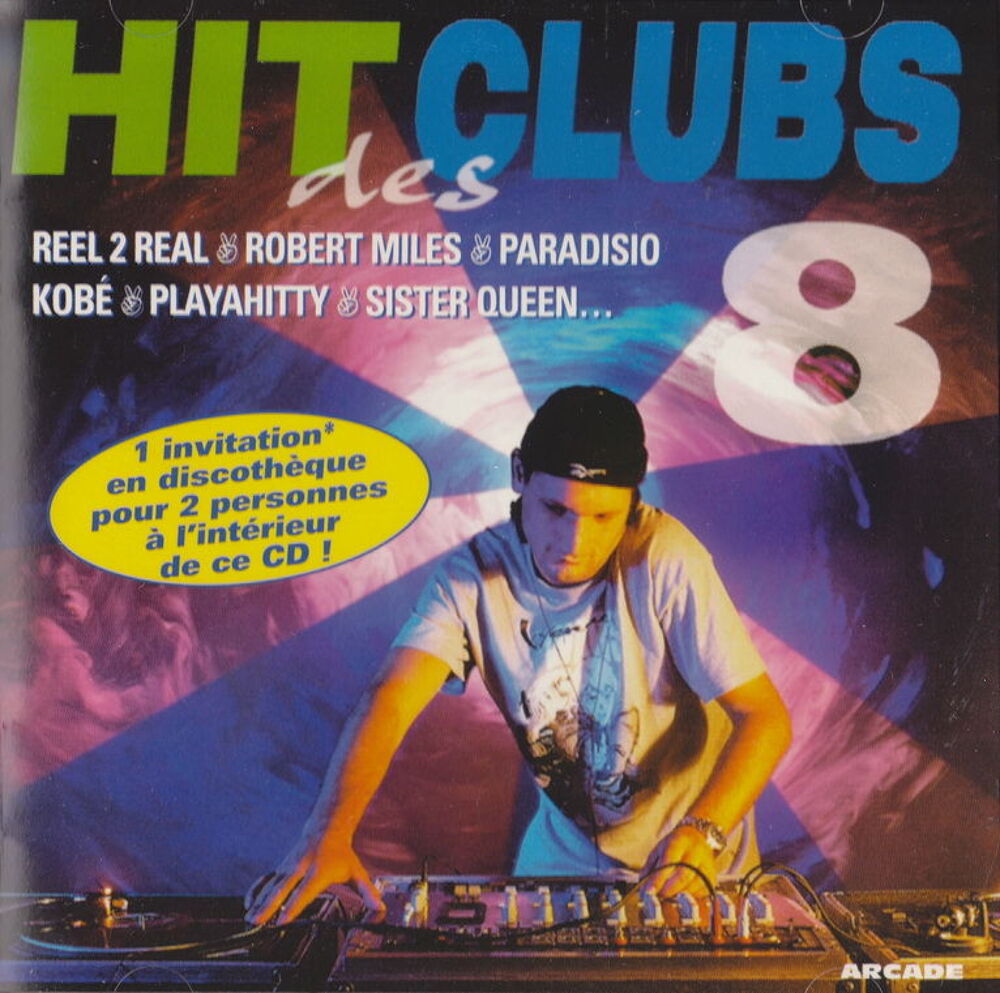 CD Hit des Clubs 8
CD et vinyles