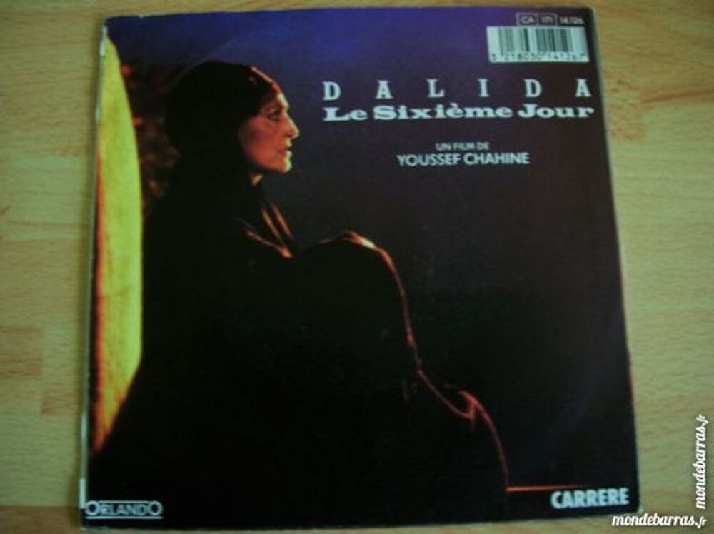 45 TOURS DALIDA Le sixi&egrave;me jour CD et vinyles