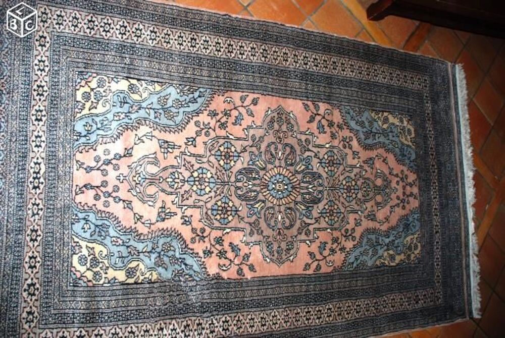 TAPIS d'Orient authentique Pakistanais 450000 noeuds Décoration