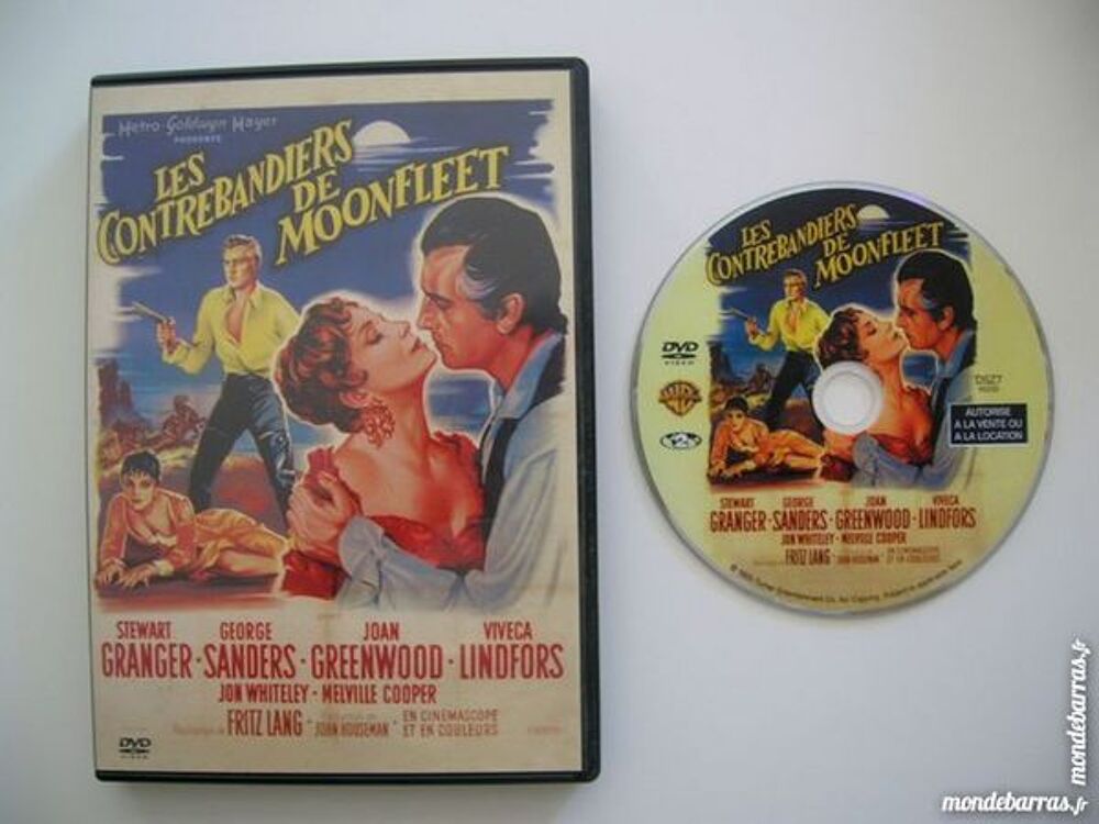 DVD LES CONTREBANDIERS de MOONFLEET DVD et blu-ray