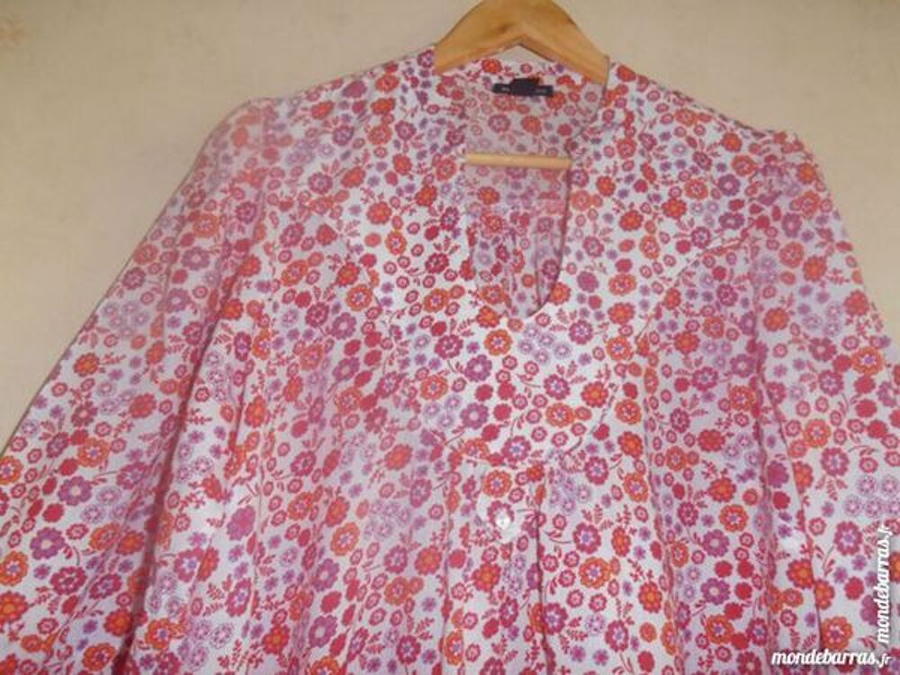 Tunique fleurie printanni&egrave;re Vêtements