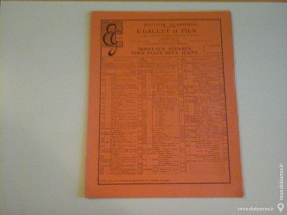 BEETHOVEN-CONCERTO EN UT MINEUR Instruments de musique