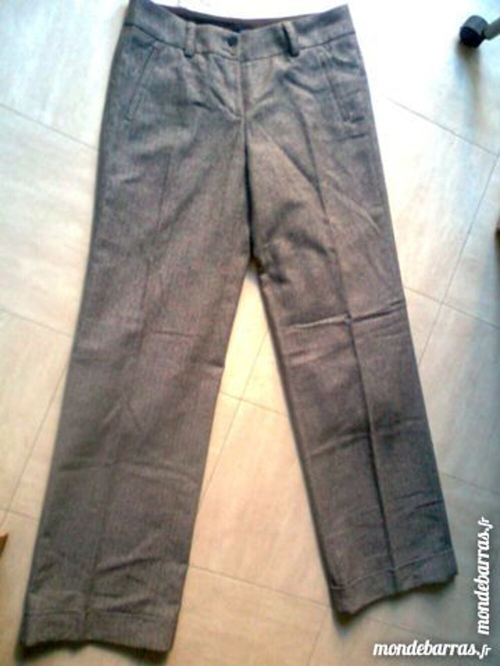 pantalon &agrave; chevrons 40 -zoe Vêtements