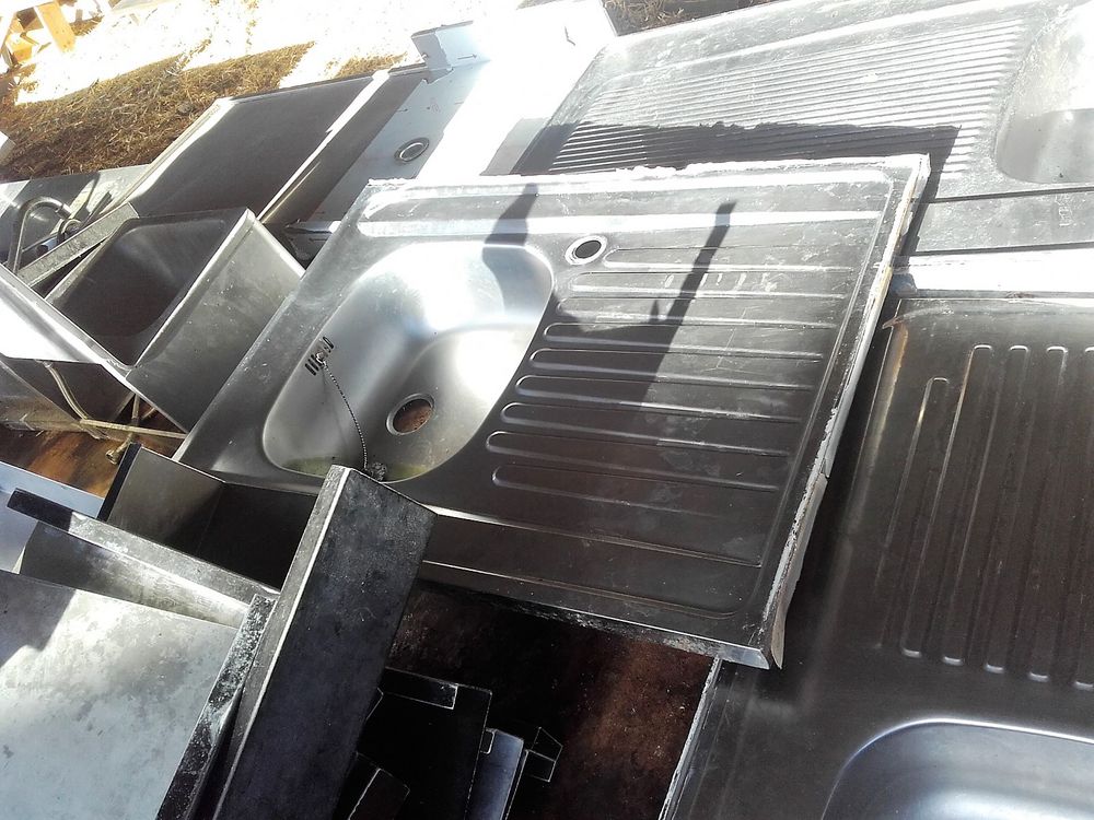 Eviers inox Bricolage