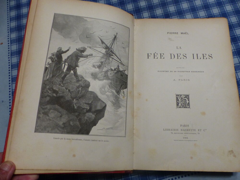 LA FEE DES ILES - 1904 - livre collection Livres et BD