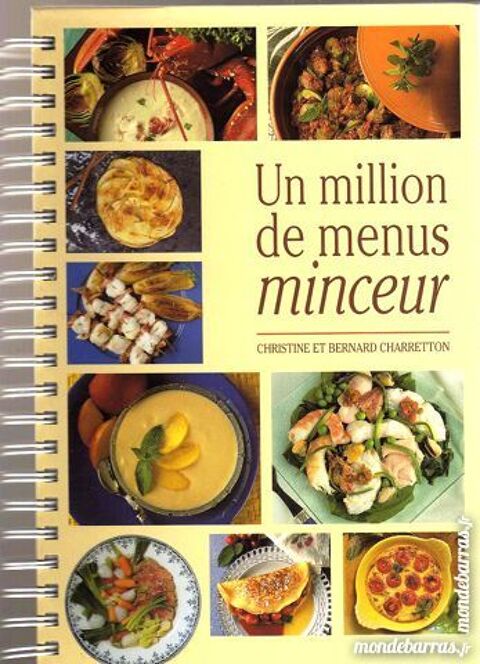 Un million de menus MINCEUR / les-livres-de-jac 13 Laon (02)