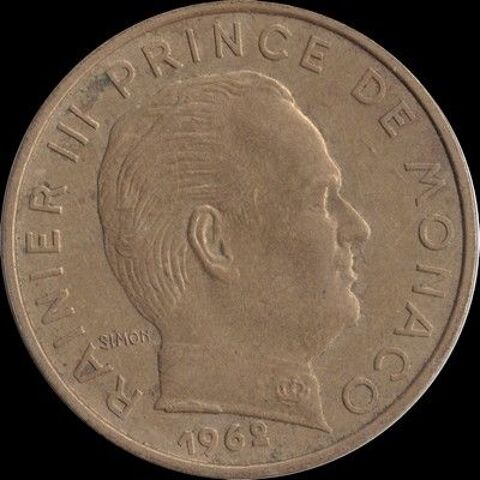 Monaco 20 centimes 1962 1 Couzeix (87)