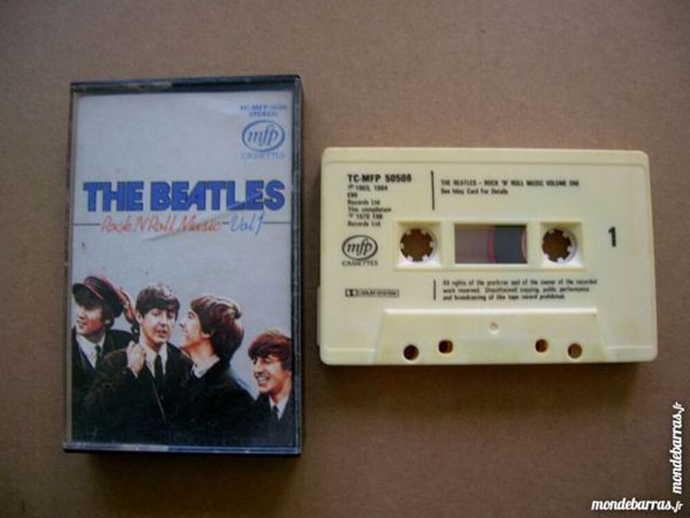 K7 THE BEATLES Rock'n'roll music Vol.1 CD et vinyles