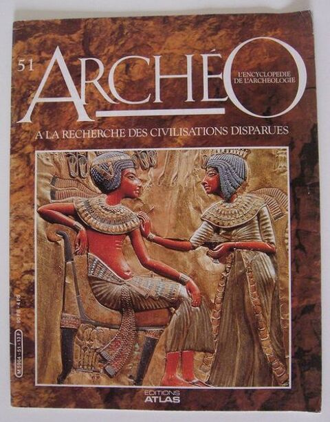 Revue Archeo n�51 : la r�surrection de Toutankhamon 2 Balma (31)