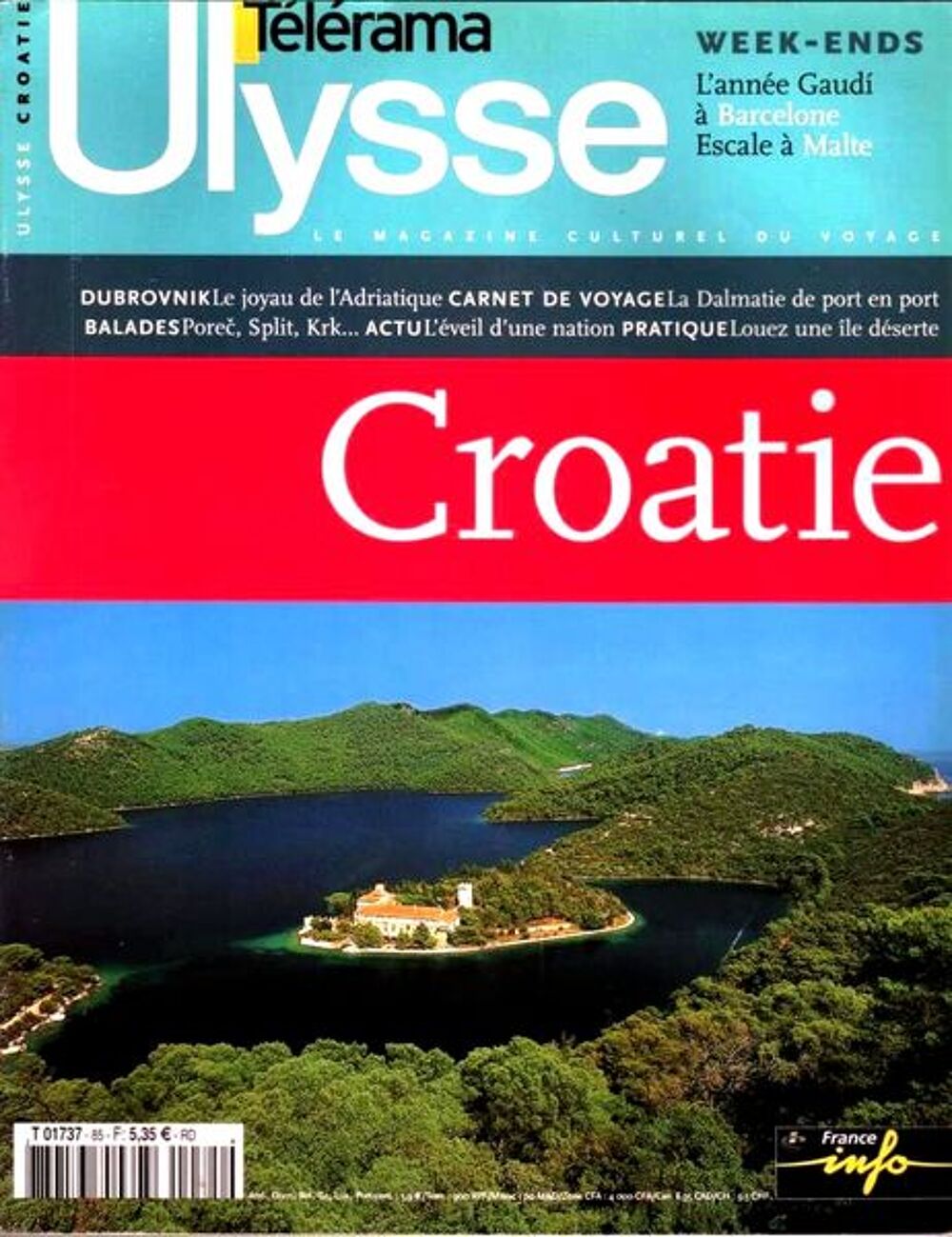 LA CROATIE - GEO / prixportcompris Livres et BD
