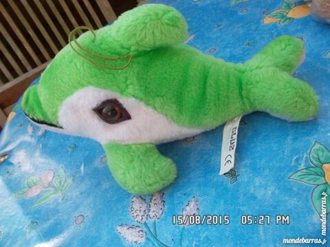 peluche orque vert 1 Chambly (60)