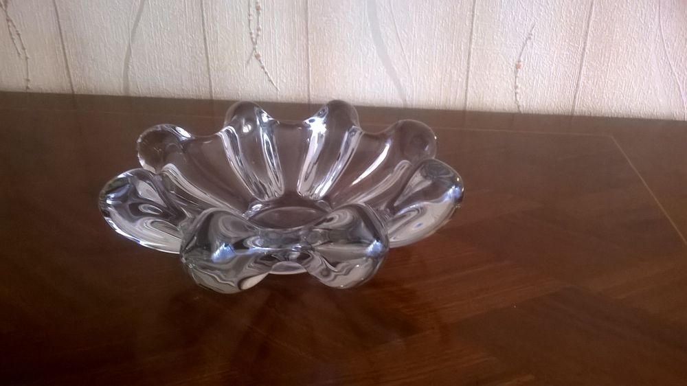 Coupe vide-poches en cristal ronde Décoration