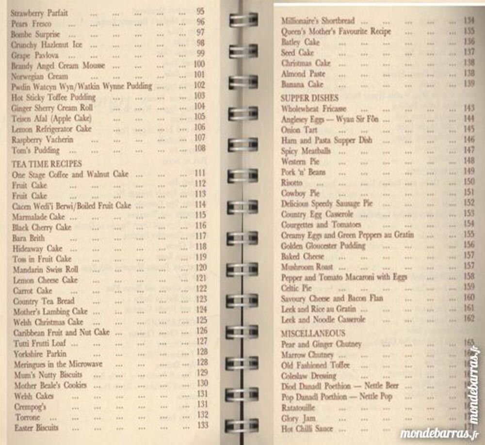 COOK BOOK - cuisine anglaise Livres et BD