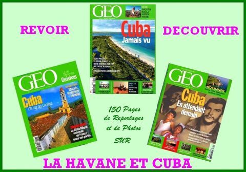 CUBA - g�o - TOURISME / prixportcompris 13 Paris 10 (75)