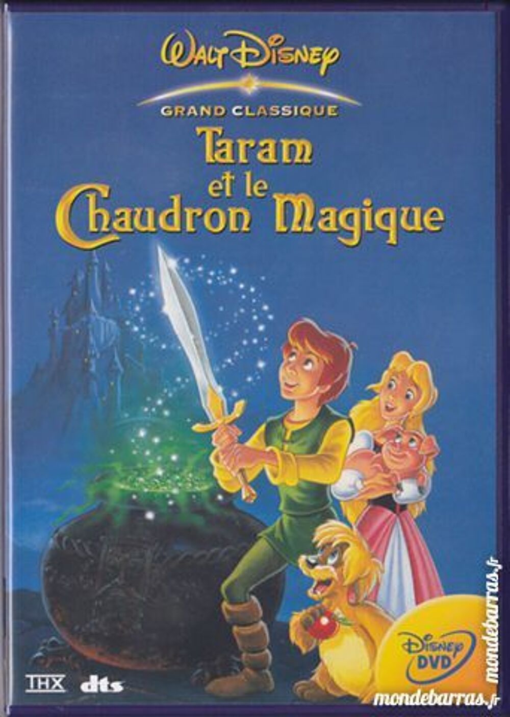 Taram et le chaudron Magique Walt Disney N&deg; 30 DVD et blu-ray