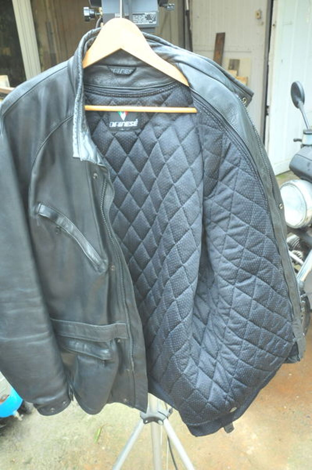 VESTE DE VILLE CUIR MOTO Vêtements