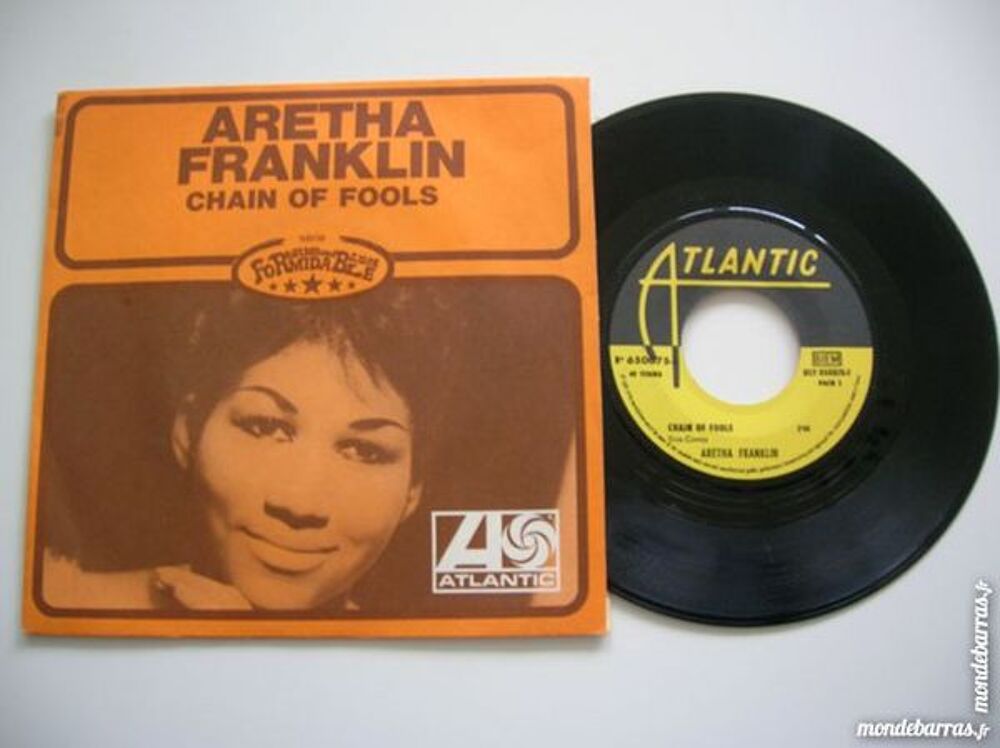 45 TOURS ARETHA FRANKLIN Chain of fools CD et vinyles