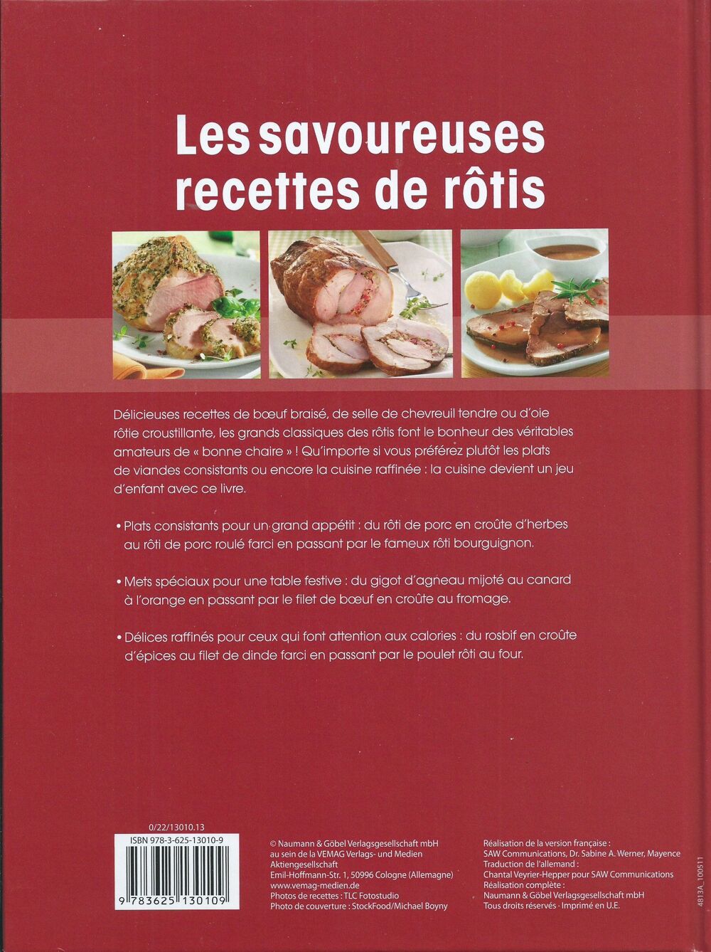 livre de cuisine , les savoureuses recettes de r&ocirc;tis Livres et BD