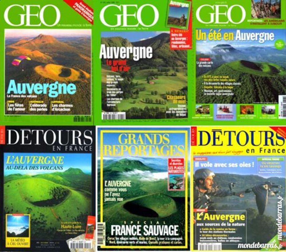 AUVERGNE - g&eacute;o - ALLIER / les-livres-de-jac Livres et BD