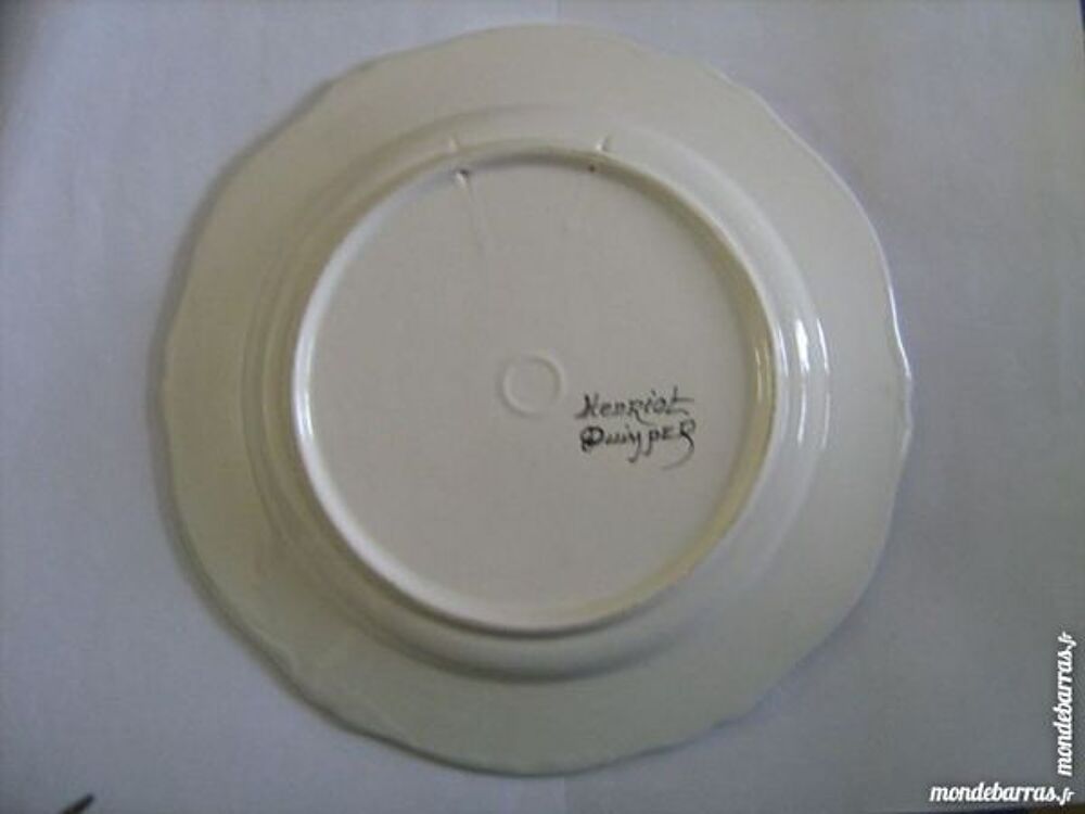 ASSIETTE HENRIOT QUIMPER 