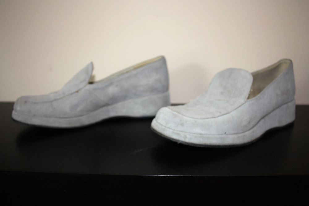 Mocassins Gris en cuir daims pointure 36, IMAGINE Chaussures