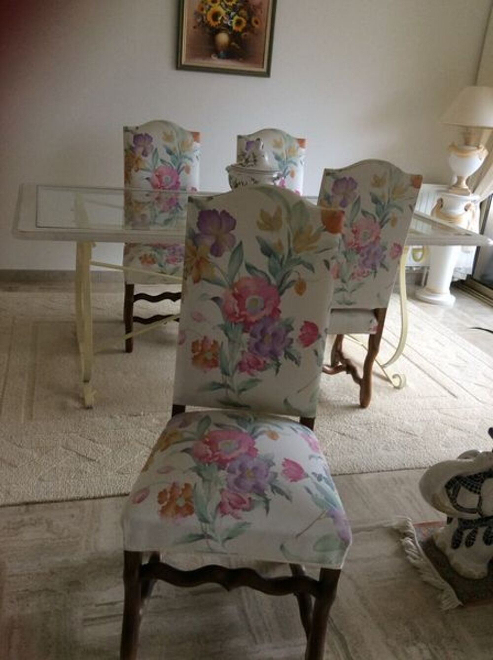 CHAISES DE SALLE A MANGER LOIS XIII Meubles