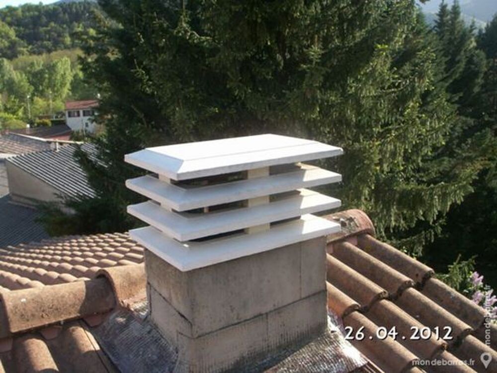 chapeau de chemin&eacute;e 20x40 et 30x30 Cuisine