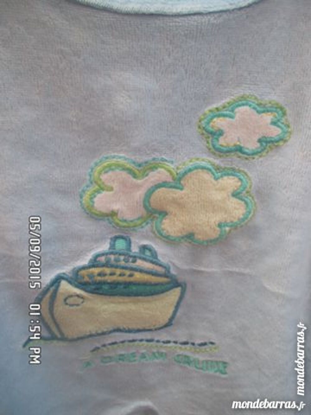 pyjama bleu bateau Vêtements enfants