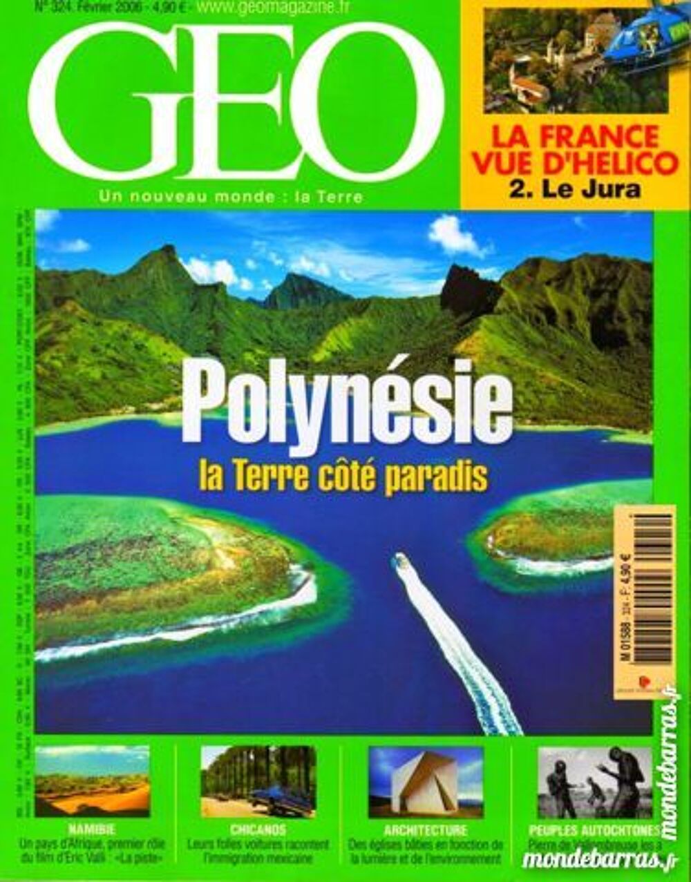 POLYNESIE - TAHITI - GEO / prixportcompris Livres et BD