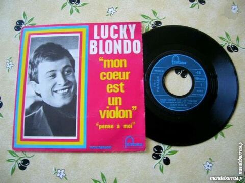 45 TOURS LUCKY BLONDO Mon coeur est un violon 18 Nantes (44)
